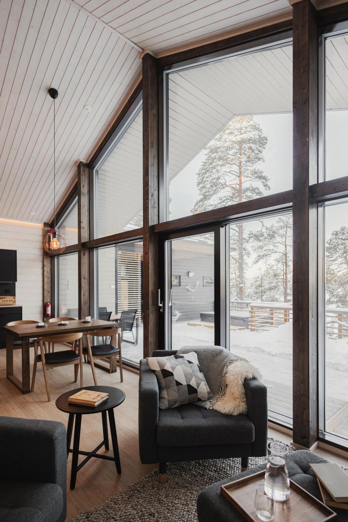 Norlight Cottages Ivalo - Tuli 外观 照片