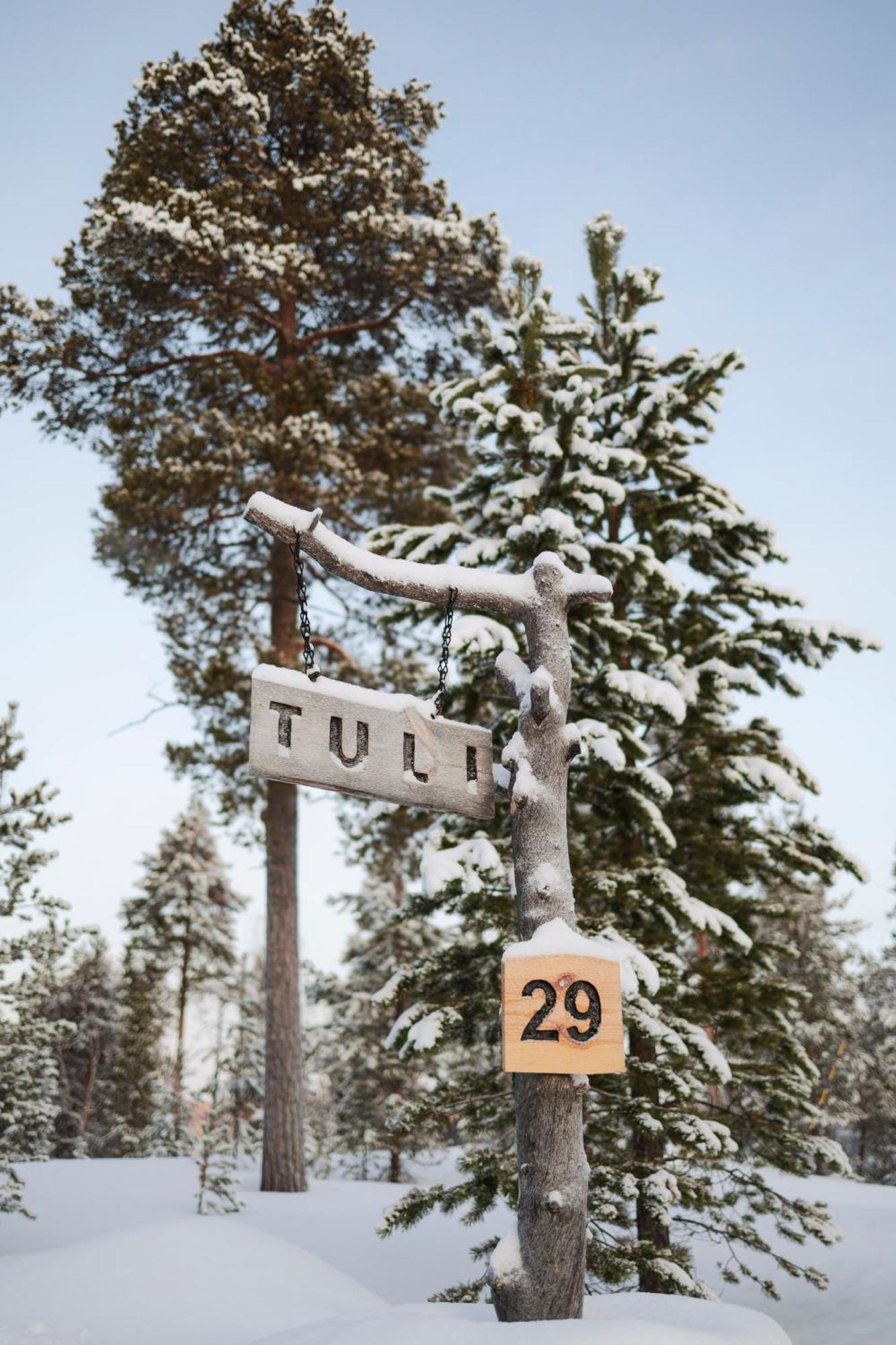 Norlight Cottages Ivalo - Tuli 外观 照片