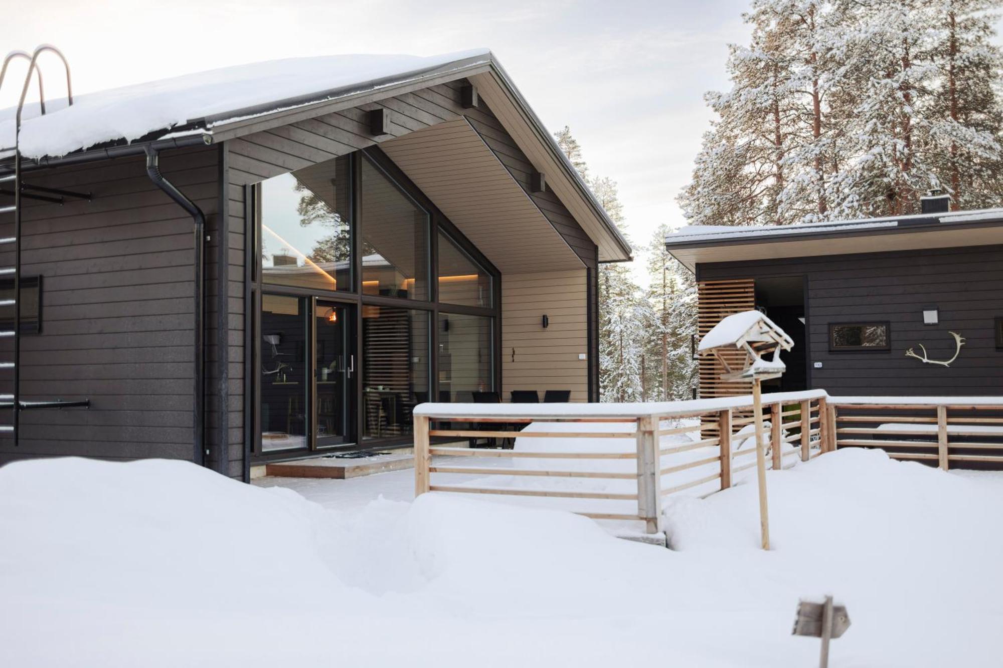 Norlight Cottages Ivalo - Tuli 外观 照片